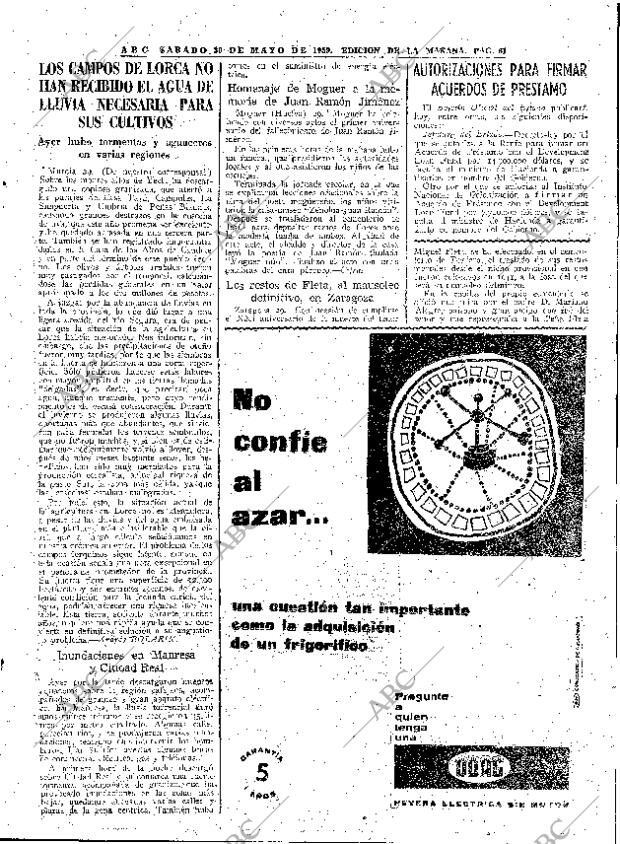 ABC MADRID 30-05-1959 página 61