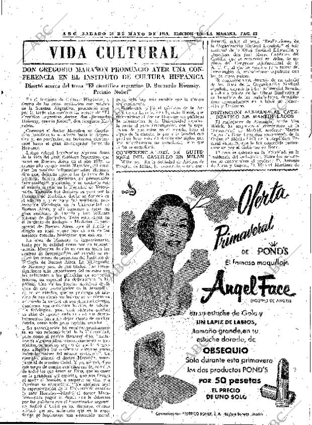 ABC MADRID 30-05-1959 página 63