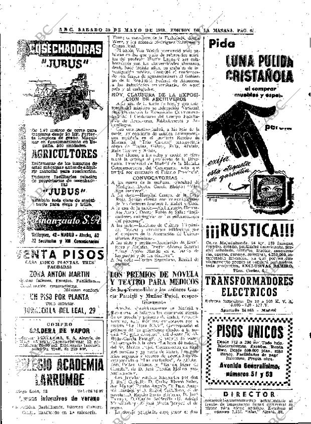 ABC MADRID 30-05-1959 página 64