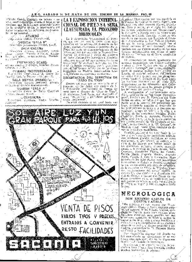 ABC MADRID 30-05-1959 página 65