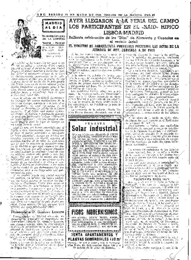 ABC MADRID 30-05-1959 página 67