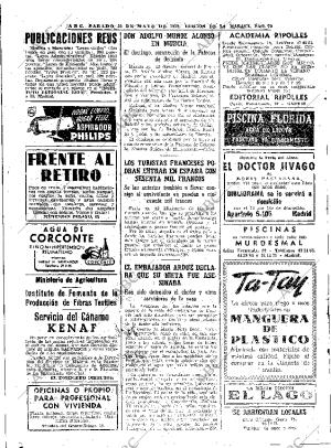 ABC MADRID 30-05-1959 página 70