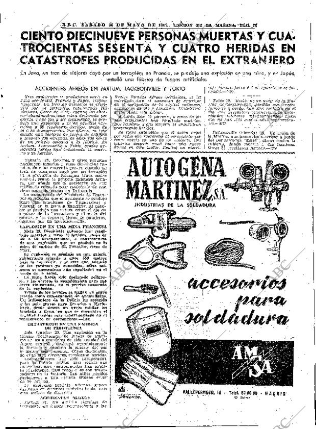 ABC MADRID 30-05-1959 página 71