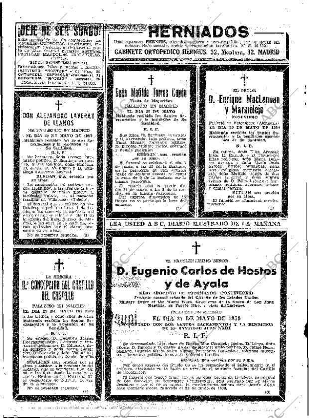 ABC MADRID 30-05-1959 página 92
