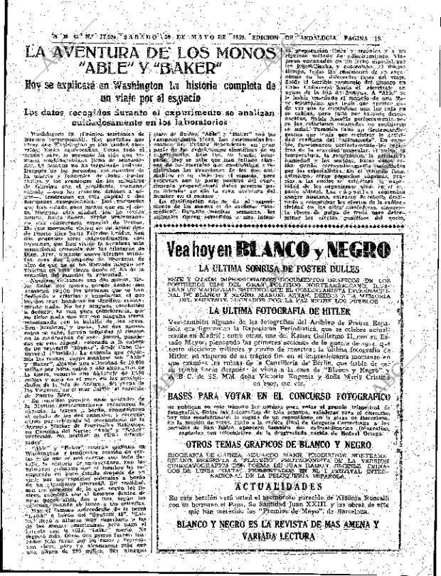 ABC SEVILLA 30-05-1959 página 19