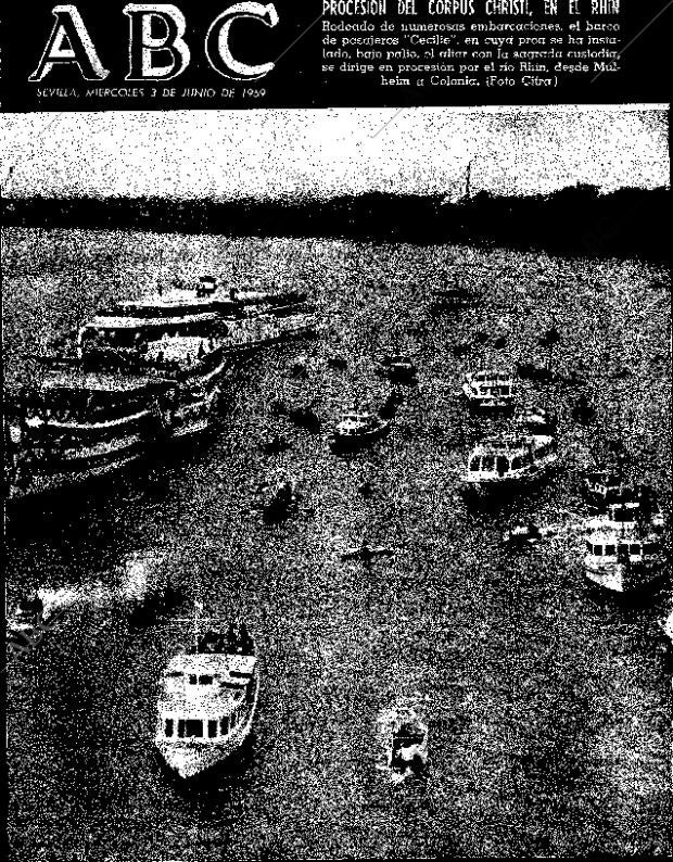 ABC SEVILLA 03-06-1959 página 1