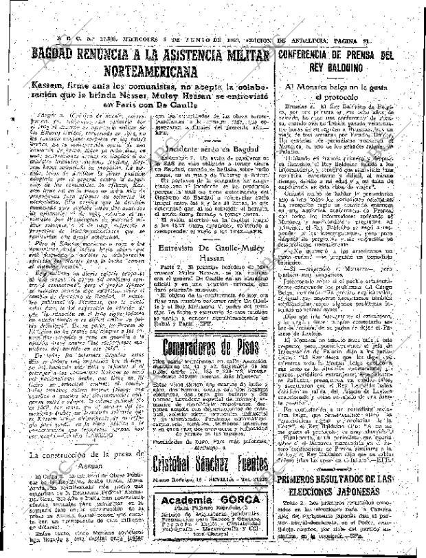 ABC SEVILLA 03-06-1959 página 21