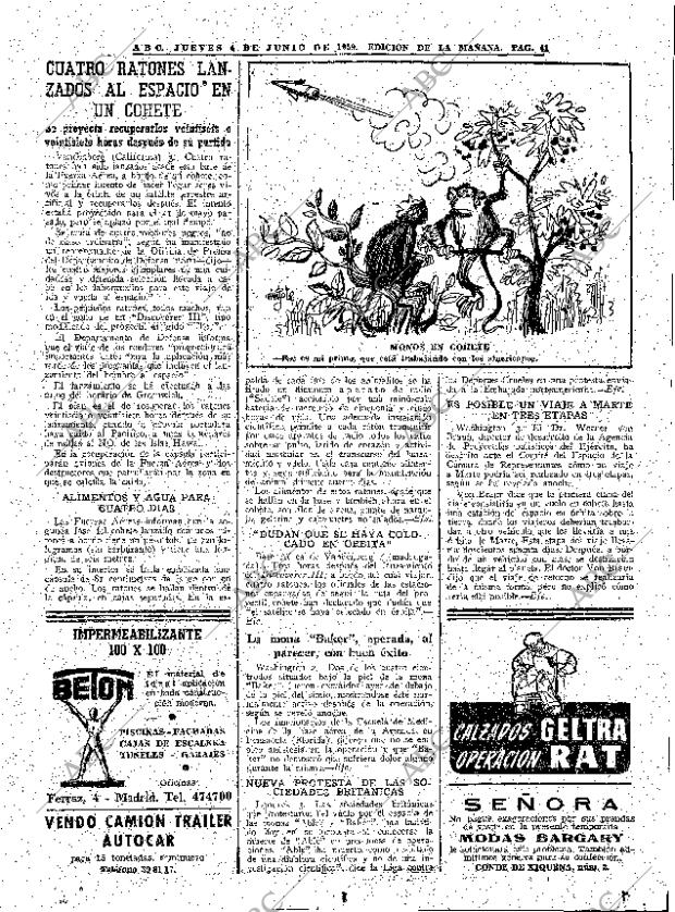 ABC MADRID 04-06-1959 página 41