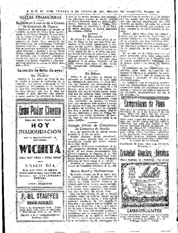 ABC SEVILLA 04-06-1959 página 26