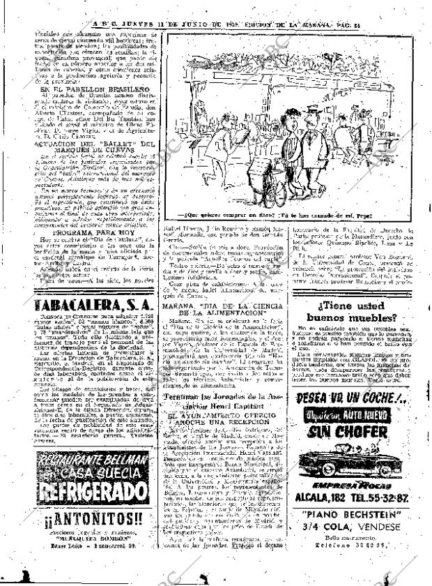 ABC MADRID 11-06-1959 página 54