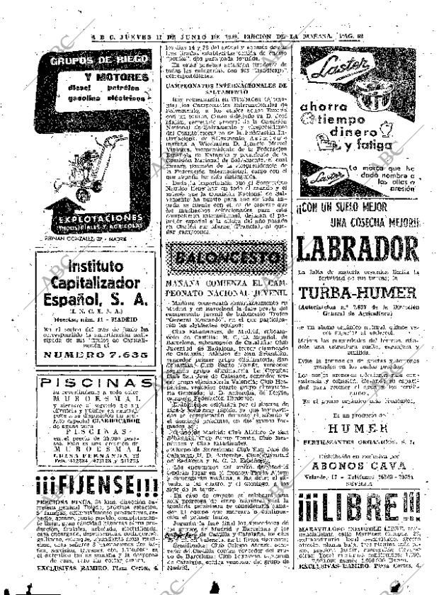 ABC MADRID 11-06-1959 página 62