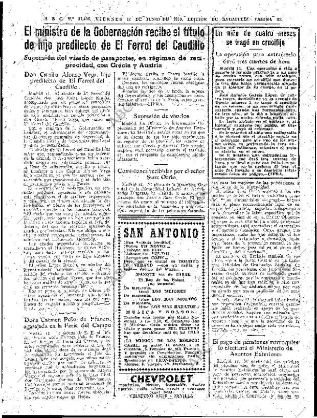 ABC SEVILLA 12-06-1959 página 23