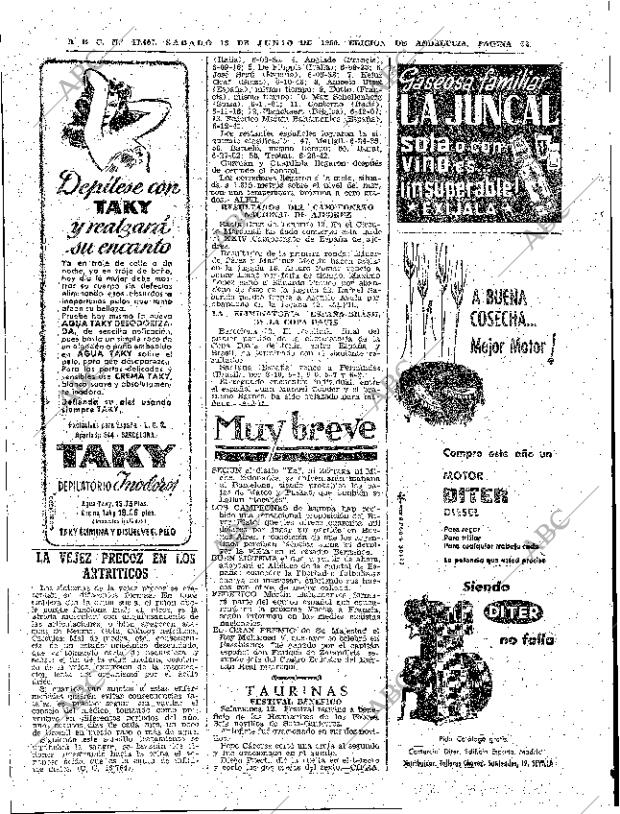 ABC SEVILLA 13-06-1959 página 32