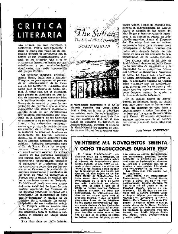 BLANCO Y NEGRO MADRID 13-06-1959 página 84