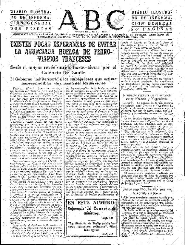 ABC SEVILLA 14-06-1959 página 47