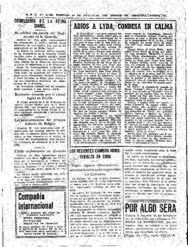 ABC SEVILLA 14-06-1959 página 52