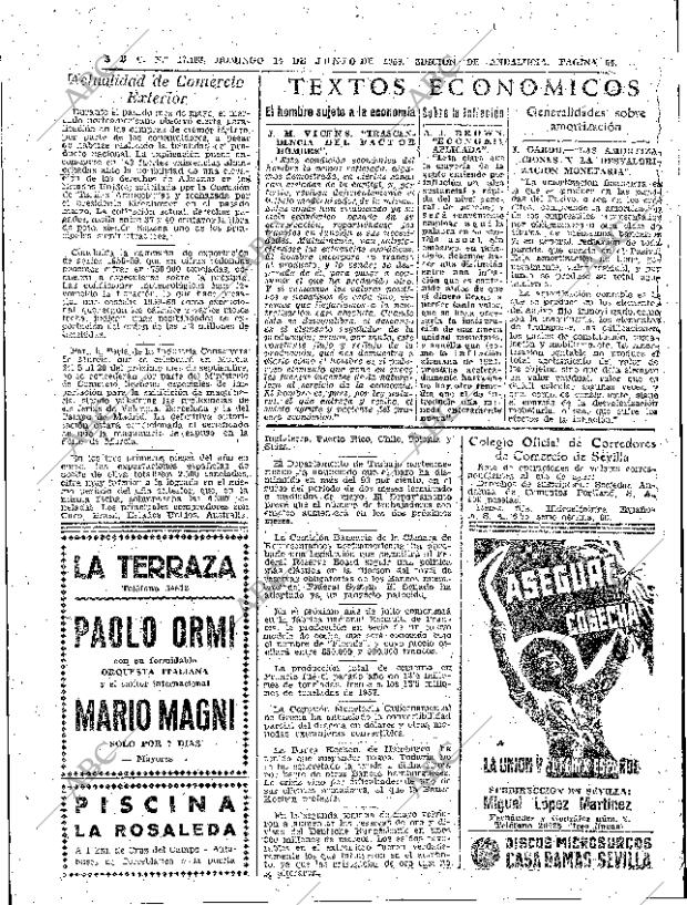 ABC SEVILLA 14-06-1959 página 64