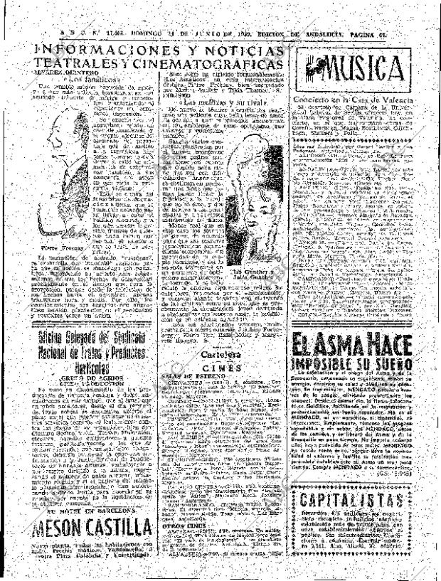 ABC SEVILLA 14-06-1959 página 67