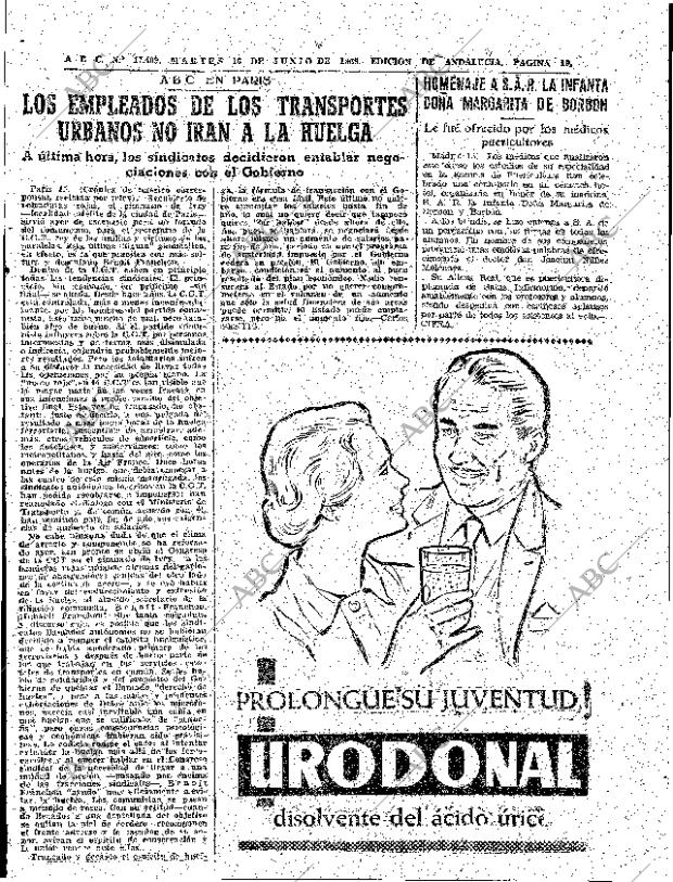 ABC SEVILLA 16-06-1959 página 19