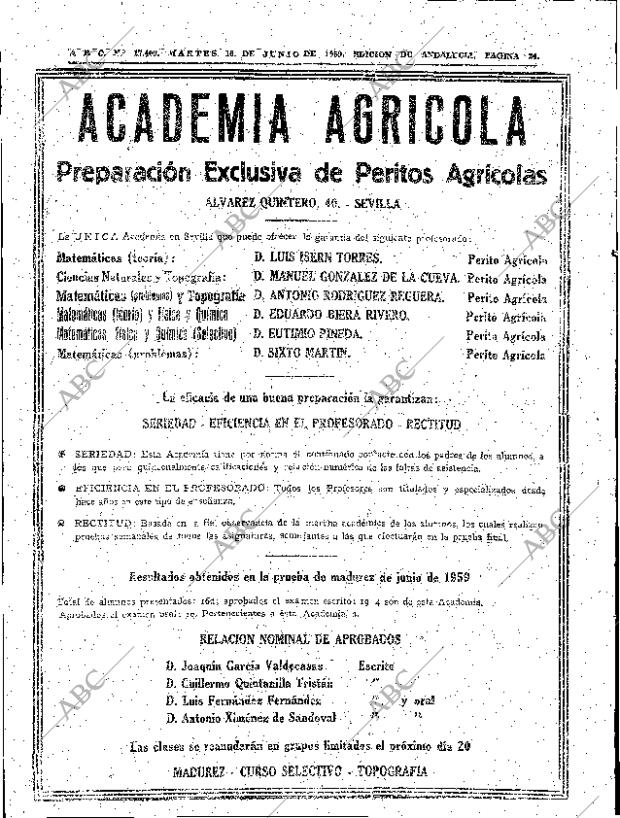 ABC SEVILLA 16-06-1959 página 24