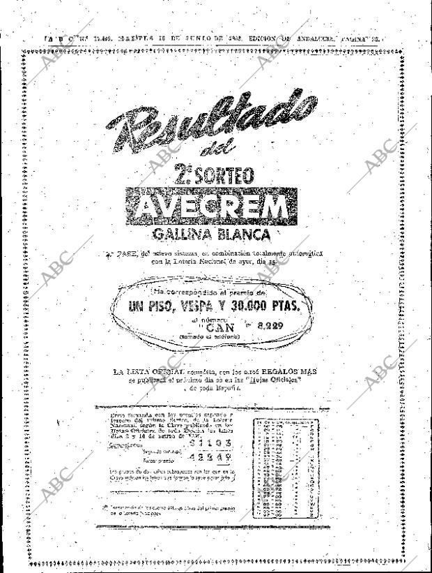 ABC SEVILLA 16-06-1959 página 26
