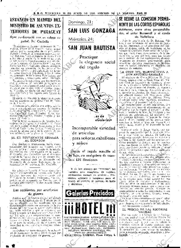 ABC MADRID 19-06-1959 página 32