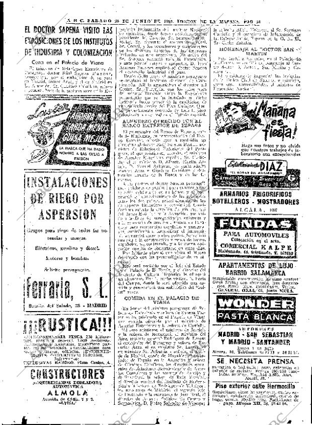 ABC MADRID 20-06-1959 página 58