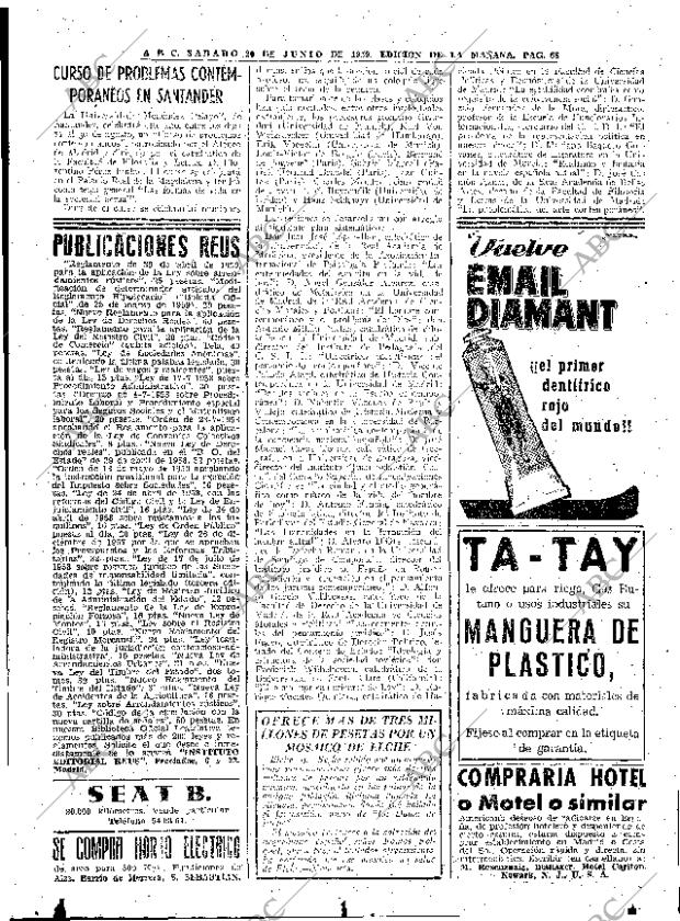 ABC MADRID 20-06-1959 página 68