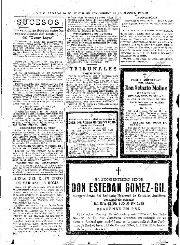 ABC MADRID 20-06-1959 página 86