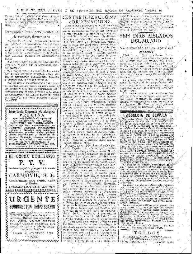 ABC SEVILLA 25-06-1959 página 16