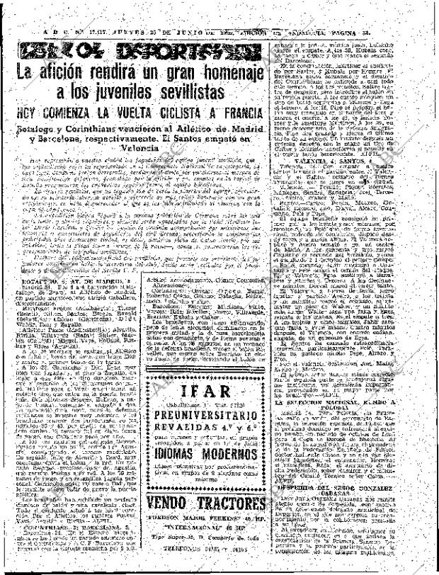 ABC SEVILLA 25-06-1959 página 33