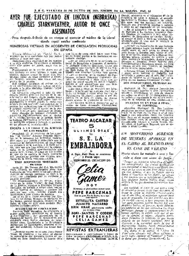 ABC MADRID 26-06-1959 página 55