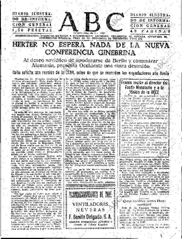 ABC SEVILLA 26-06-1959 página 23