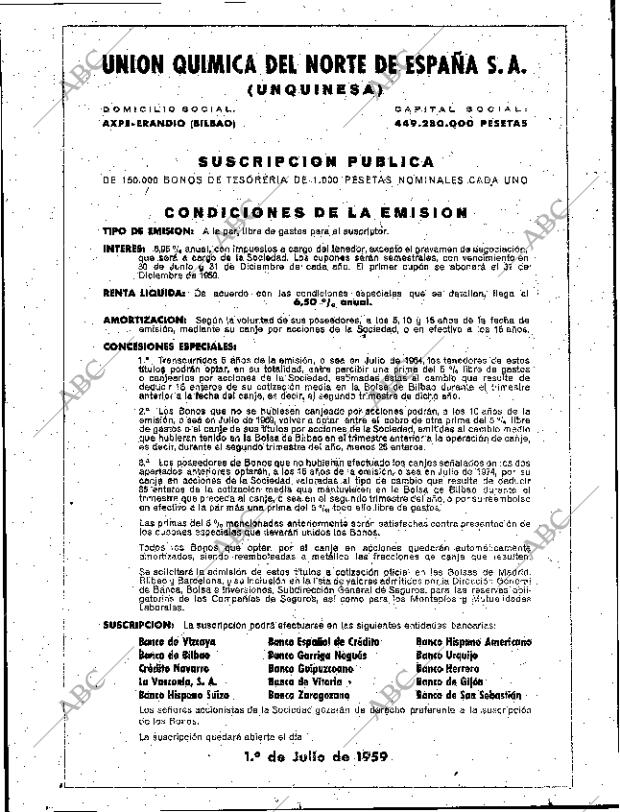 ABC SEVILLA 26-06-1959 página 6