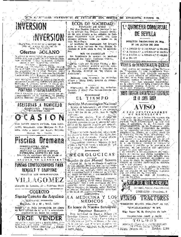 ABC SEVILLA 27-06-1959 página 22