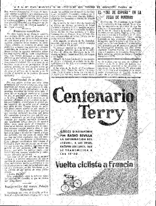 ABC SEVILLA 30-06-1959 página 25