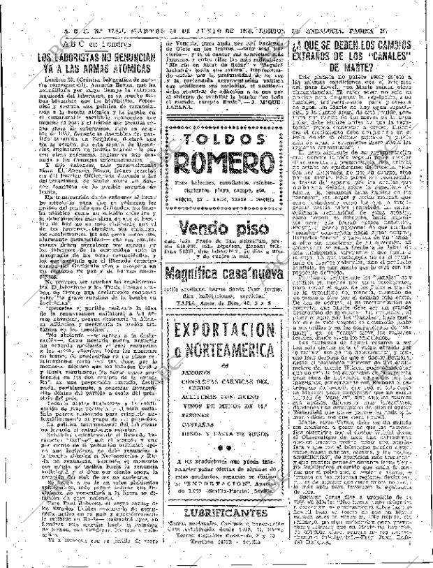 ABC SEVILLA 30-06-1959 página 26