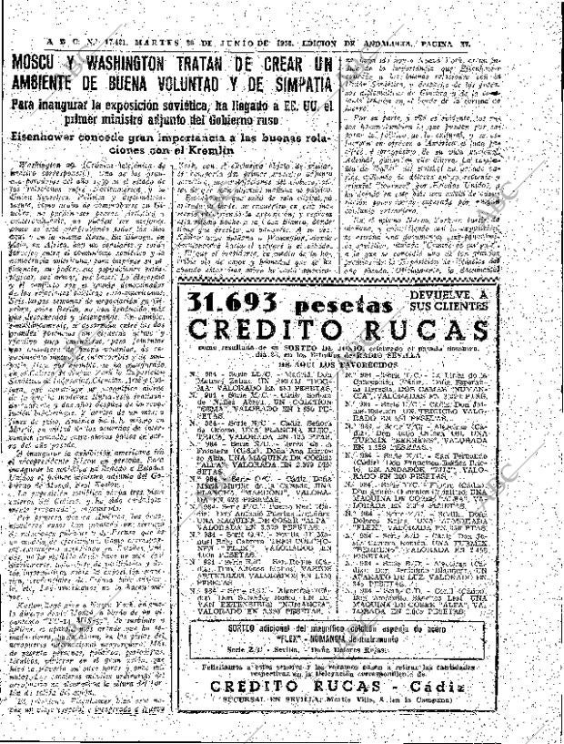 ABC SEVILLA 30-06-1959 página 27