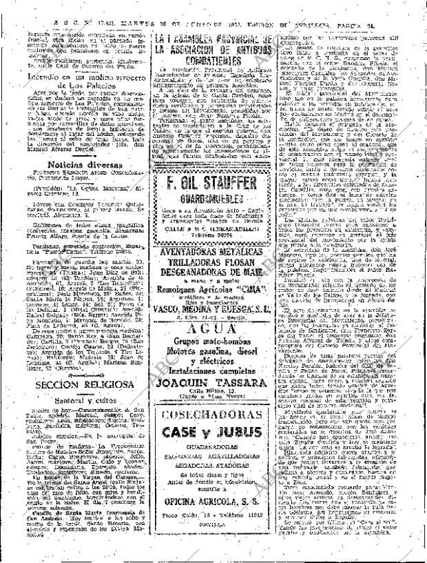 ABC SEVILLA 30-06-1959 página 34