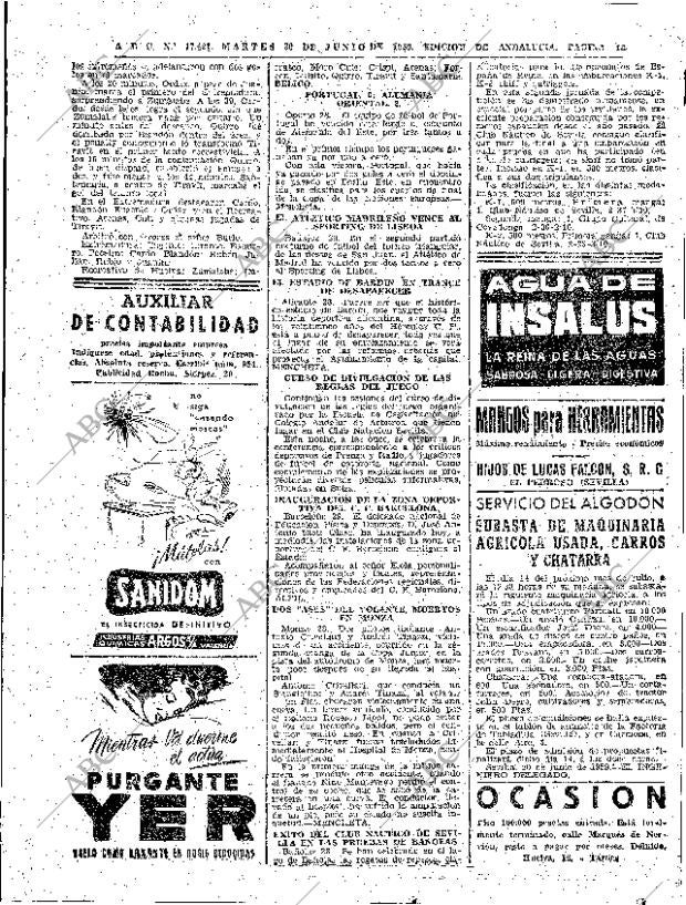 ABC SEVILLA 30-06-1959 página 42