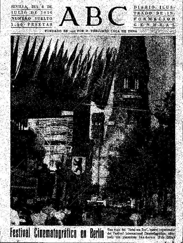 ABC SEVILLA 04-07-1959 página 1