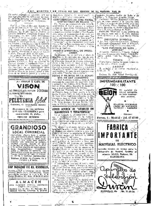 ABC MADRID 07-07-1959 página 36