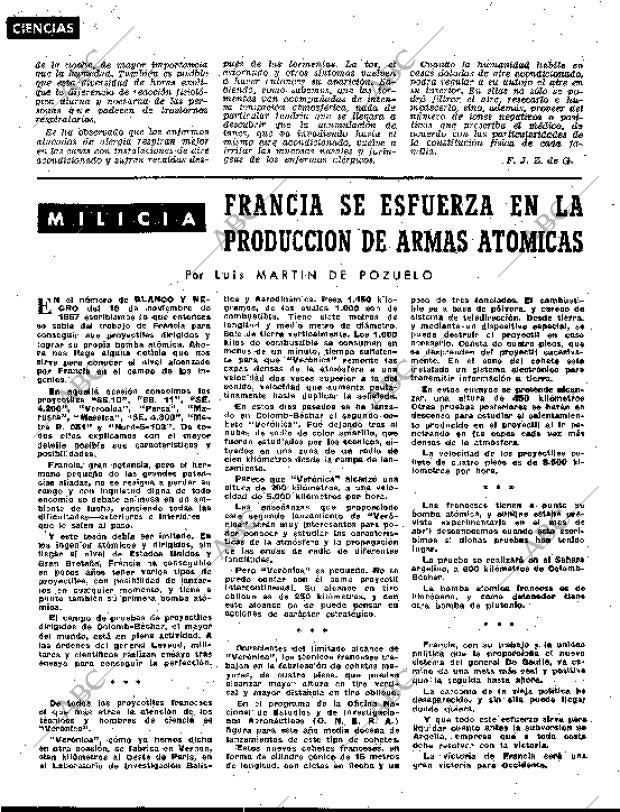 BLANCO Y NEGRO MADRID 11-07-1959 página 112