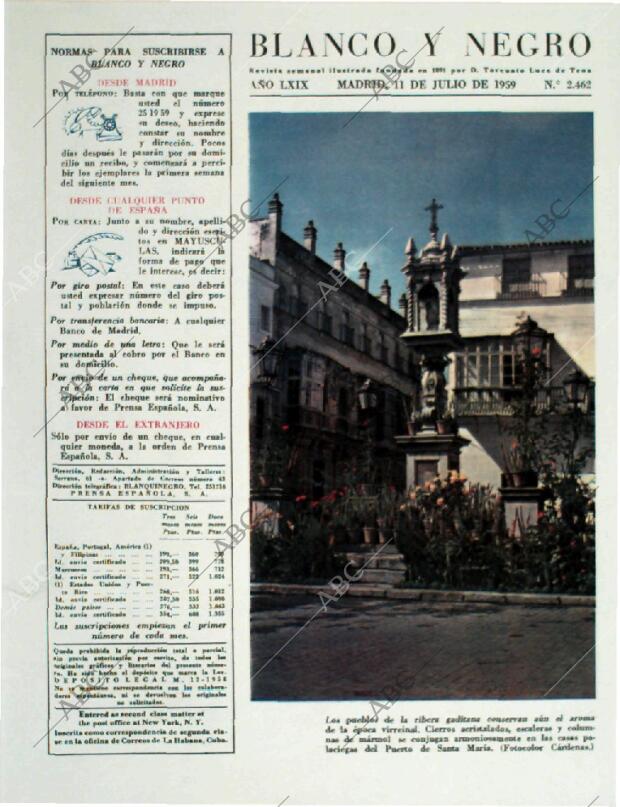 BLANCO Y NEGRO MADRID 11-07-1959 página 3