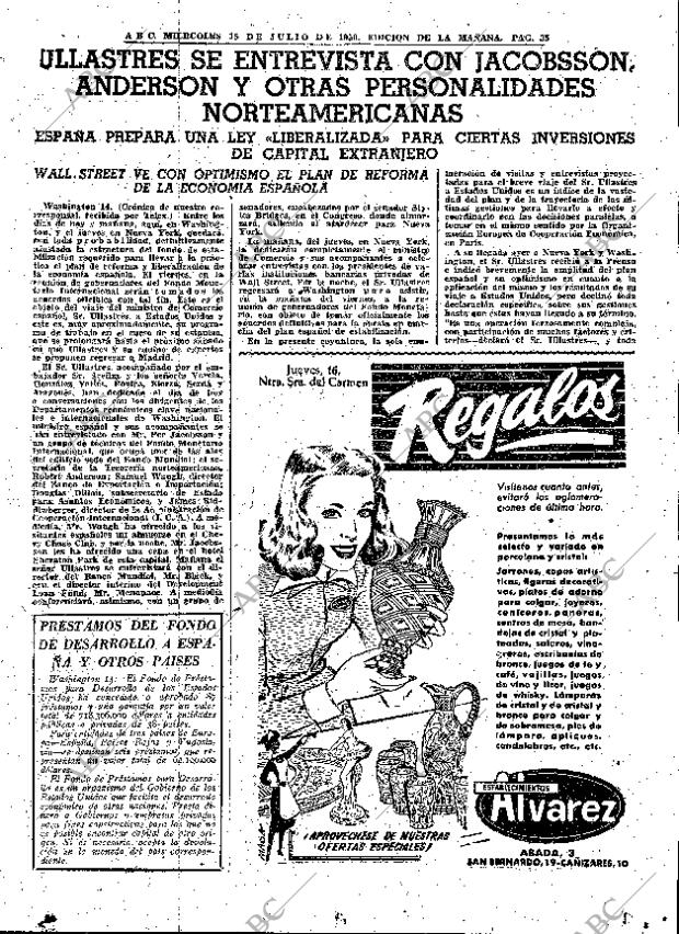 ABC MADRID 15-07-1959 página 35