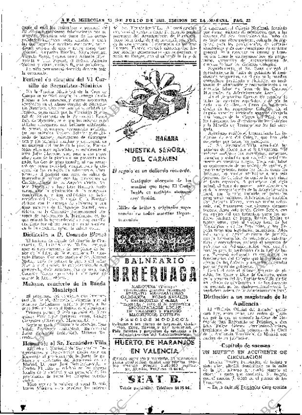 ABC MADRID 15-07-1959 página 52