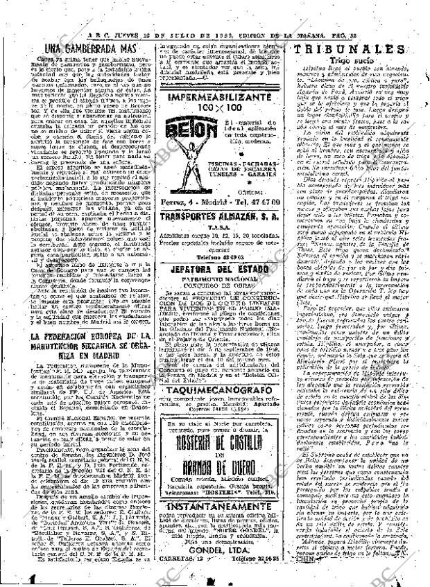 ABC MADRID 16-07-1959 página 52