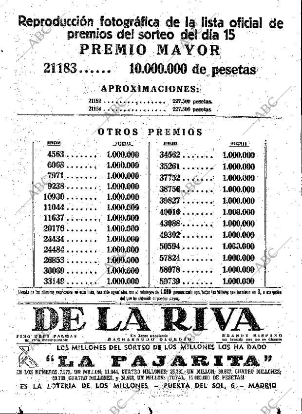 ABC MADRID 16-07-1959 página 63