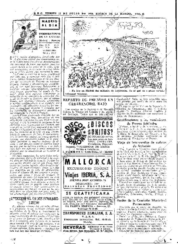 ABC MADRID 17-07-1959 página 47