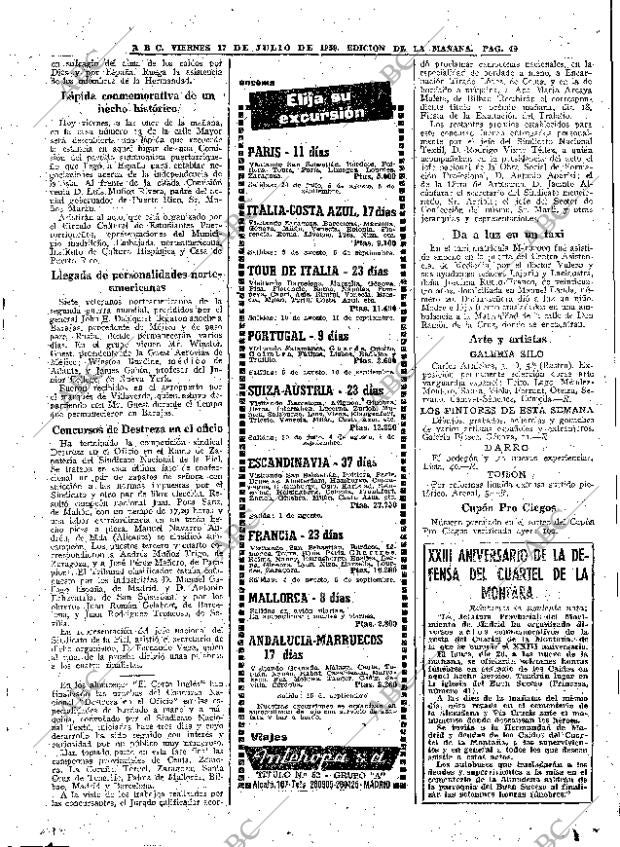 ABC MADRID 17-07-1959 página 49